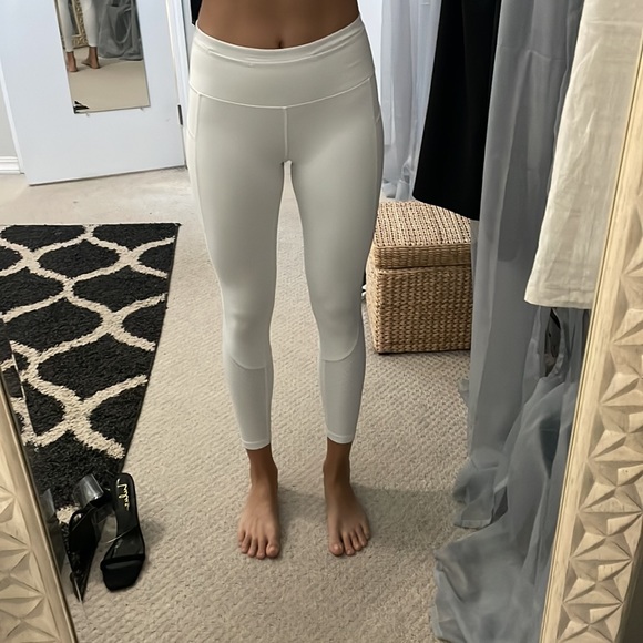 lululemon athletica Pants - Lululemon White Leggings